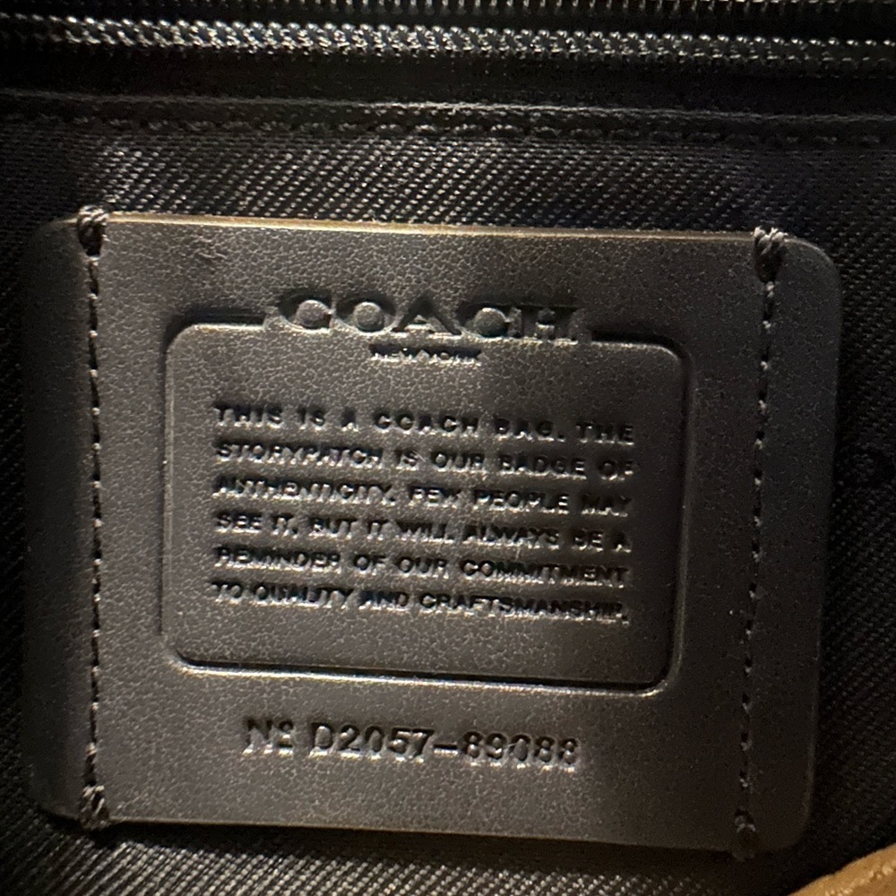 Coach Cassie 19 Pine/Gunmetal Aurora Multi Crossbody Bag - Picture 9 of 9